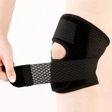누리아띠 밴드형 스포츠 편한 무릎보호대, 블랙, 1개 헬스/건강식품/홈트레이닝 반품 최저가 5,240원
