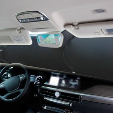 켈리마 원터치 차량용 햇빛가리개, 그레이블랙, 1개 자동차용품/인테리어 반품 최저가 4,130원