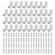 OON L자형 브라켓 38p + 나사 80p 세트, 1세트 홈인테리어/공구/철물/DIY 반품 최저가 6,200원