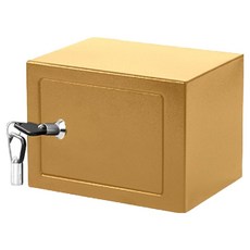 윰스 미니 열쇠금고, 골드 문구/오피스/사무용품 전문관 반품 최저가 17,420원
