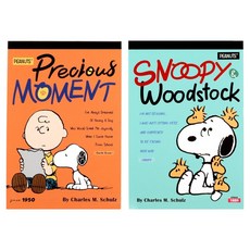 피너츠 스누피 커버 메모패드 2종 세트, 민트, 오렌지, 100매, 1세트 문구/오피스/학용품/수업준비 반품 최저가 5,420원