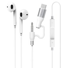 모락 글랜 2in1 C타입 3.5mm 겸용 오픈형 이어폰, 화이트, MR-GLAN06 가전디지털/게임 반품 최저가 5,290원