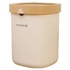 KODACHIEF 인테리어 휴지통, 크림 옐로우 홈인테리어/수납/정리 반품 최저가 8,330원