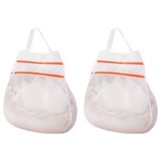 머니풀 빅사이즈 손잡이 브라 세탁망, 오렌지, 2개 홈인테리어/청소/세탁용품 반품 최저가 12,210원