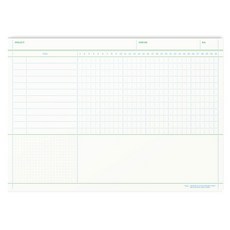 페이퍼리안 플랫노트 패드 A4, Project Plan, 1개, 50매 문구/오피스/학용품/수업준비 반품 최저가 7,030원