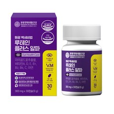 원광한방생활건강 백세비법 루테인 플러스 알파 9g, 1개, 30정 식품/사과식초/땅콩버터 외 반품 최저가 6,800원