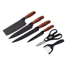 로이마스터 주방용 블랙 다이아몬드 칼 세트, 1세트, 칼 6종 주방용품/주방조리도구 반품 최저가 17,010원