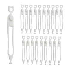 링크코드 실리콘 선정리 홀더 케이블 정리 밴드, 화이트, 20개 생활용품/생활전기용품 반품 최저가 6,660원