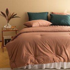 헬로우슬립 포옹 오가닉 순면 간절기 차렵이불 홈인테리어/침구 반품 최저가 58,720원