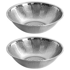 디에이트 국내산 샤인 스테인레스 쌀함박 믹싱볼, 2개, 본품 주방용품/주방조리도구 반품 최저가 16,520원