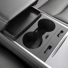 마켓에이 차량용 콘솔 음료 홀더, 블랙, 테슬라 자동차용품/인테리어 반품 최저가 16,200원