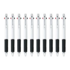 유니볼 제트스트림 3색 볼펜 SXE3-400-05 10개입, 화이트 문구/오피스/필기류 반품 최저가 30,130원