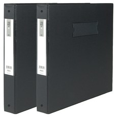 마이다스 PVC 고주파 A4 사다리 바인더 3공 3cm, 흑색, 2개 문구/오피스/사무용품 전문관 반품 최저가 10,680원
