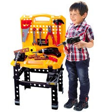 플레이 슈퍼툴 가방 테이블 공구놀이 73p, 혼합 색상, 1개 완구_취미/역할놀이 반품 최저가 23,400원