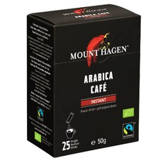 마운트하겐 유기농 스틱 커피, 25개입, 1개, 2g 식품/커피/원두/차 반품 최저가 10,320원