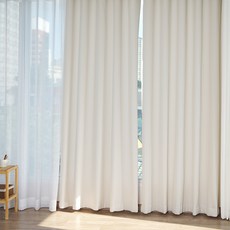 나비손길 복층 생활암막 소프트 골지커튼 핀형 2p 홈인테리어/FW 침구샵 반품 최저가 80,480원