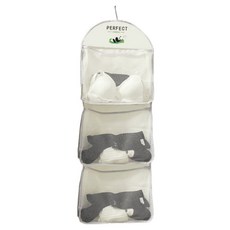 걸이형 속옷 양말 수납 정리함, 베이지, 1개 생활용품/바구니/칸막이 반품 최저가 4,110원