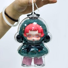 칠시 스컬판다 케이스, 15.4cm, 투명, 1개 출산/유아동/완구/교구 반품 최저가 9,040원