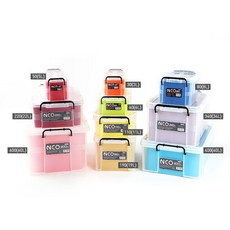 코멕스 네오박스 공간 리빙박스 반투명, 1개, 투명(반) 홈인테리어/수납/정리 반품 최저가 15,280원