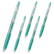 파이롯트 쥬스 젤잉크펜 0.5mm, 메탈릭그린, 5개 문구/오피스/학용품/수업준비 반품 최저가 3,940원