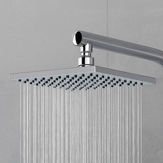 지리드 스퀘어 레인 호텔식 해바라기 샤워기 헤드 ZD-RH01C, 1개, 크롬 생활용품/욕실용품 반품 최저가 11,550원