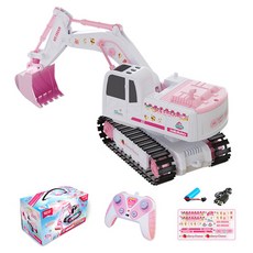 주노엘 포크레인 RC카, 핑크, 1개 완구/취미/로봇/작동완구 반품 최저가 39,500원