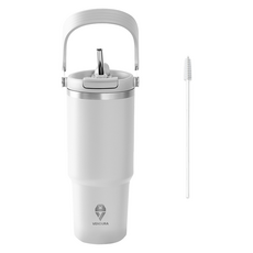 벤듀라 팝업 빨대 내장 대용량 텀블러, 아이보리, 900ml, 1개 주방용품/보온/보냉텀블러 반품 최저가 19,180원