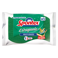 스폰텍스 L'ORIGINALE 클래식 스타일 스크럽 스펀지, 1개, 1개입 생활용품/주방수납/잡화 반품 최저가 2,790원
