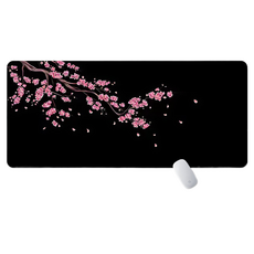 쇼핑닥터 게임용사무용 마우스 장패드 800 x 300 x 2 mm, 블랙벛꽃, 1개 가전디지털/게임 반품 최저가 6,460원