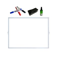 휴그린 컬러 유리 칠판 양면 화이트 보드 화이트 + 구성품 5p 문구/오피스/학용품/수업준비 반품 최저가 108,000원