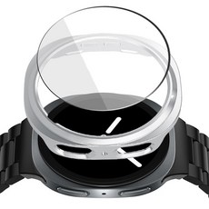 리아몬트 갤럭시워치 PC 하드커버 베젤링 케이스 + 액정 강화유리 필름, 실버, 1세트 헬스/건강식품/헬스/요가용품 반품 최저가 4,950원