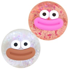 포포팬시 쫀득하고 찰진 글리터 물방울떡 말랑이, 랜덤발송, 102g, 2개 완구/취미/STEAM완구 반품 최저가 5,900원