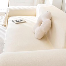 지앤와이 올데이 방수 기계세탁 태슬 소파 블랭킷, 아이보리, 1개 홈인테리어/소파패드/커버 반품 최저가 39,830원