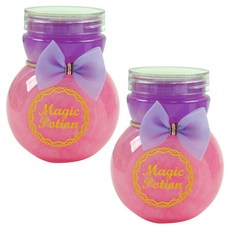 포포팬시 오로라 매직 마법 물약 슬라임, 핑크, 2개 완구/취미/역할놀이 반품 최저가 4,710원