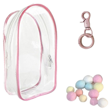 거친언니 라부부 보관 키링 가방 라이트 핑크 + 키링 + 색깔공 세트, 1세트 완구/취미/수집품 반품 최저가 6,760원