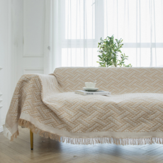 벨라픽 내츄럴 감성 긁힘 방지 소파커버, 베이지믹스 그리드, 1개 홈인테리어/소파패드/커버 반품 최저가 11,640원