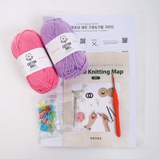 니뜨 왕초보 후르츠 코바늘 이지 뜨개질 세트, 랜덤발송, 1세트 홈인테리어/뜨개질용품 반품 최저가 13,640원