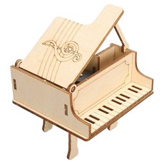 리브온 창의력 STEAM 피아노 오르골 목재 만들기 8 x 9 x 8.5 cm, 혼합색상, 1개 완구/취미/퍼즐/큐브/피젯토이 반품 최저가 5,220원