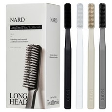 나드 롱헤드 2단계 미세모 칫솔, 12개입, 1세트 생활용품/칫솔 반품 최저가 9,900원