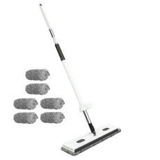 로커스 3중모 걸레 짤순이 밀대 + 리필 청소패드 6p 세트 화이트, 1세트 생활용품/세탁/청소용품 반품 최저가 15,070원