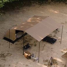 아이두젠 맥스터 렉타 타프 실리콘 코팅 방수 그늘막, 탄 스포츠/레저/캠핑전문관 반품 최저가 85,050원