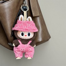 주노엘 라부부 옷 핑크 멜빵바지 세트, 혼합색상, 1개 완구/취미/인형 반품 최저가 7,950원