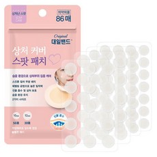 대일밴드 상처커버 스팟패치 10mm 56p + 12mm 30p 세트, 86개입, 1세트 헬스/건강식품/건강/의료용품 반품 최저가 8,900원