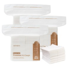 마더케이 더블소프트 프리미엄 순면 유아건티슈, 3개, 160개입, 60g 출산/유아동/물티슈 반품 최저가 43,500원