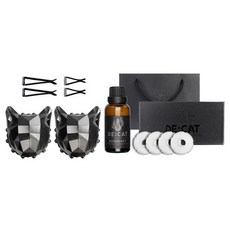 디캣 차량용 방향제 카본그레이 2p + 리필액 30ml + 일반클립 2p + 장클립 2p + 리필링 4p + 포장박스 + 쇼핑백 세트 전차종호환, 1세트, 블랙체리향 생활용품/방향제 반품 최저가 18,810원