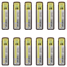 엠앤지 하이 폴리머 샤프심 2B, 12개, 0.7mm 문구/오피스/학용품/수업준비 반품 최저가 6,230원