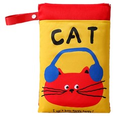 비비드 동물 캐릭터 휴대용 기저귀 파우치, 고양이 생활용품/기저귀 반품 최저가 4,750원