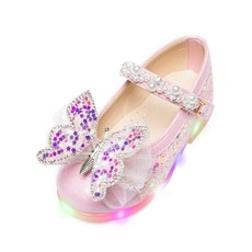 라스텔라 아동용 나비엘 LED 라이팅 공주구두 출산/유아동/유아동패션 반품 최저가 42,550원