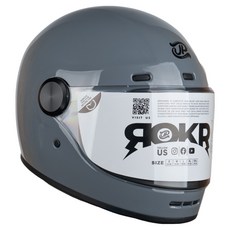 제이피엑스 ROKR 풀페이스 바이크 오토바이 헬멧, 유광그레이 자동차용품/오토바이용품 반품 최저가 197,620원