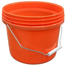 월드크린 오픈 손잡이 원형 휴지통 7L, 오렌지 생활용품/수납/정리 반품 최저가 4,080원